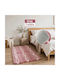 Cosy Life Plus Rutschfester Rechteckiger Fellteppich in Altrosa 60x90cm