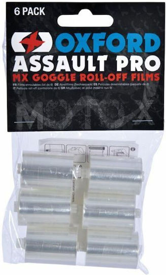 Roll-off Films 6er Pack Für Reitbrillen Ox230 Oxford