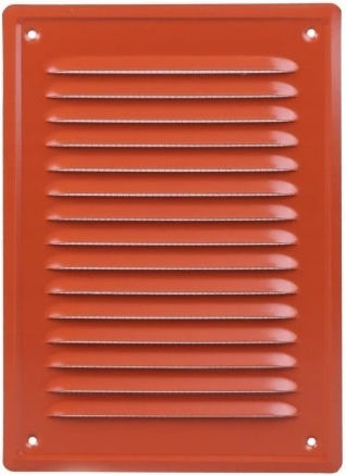 AirRoxy Placă de Ventilație 14x21cm Rectangulară cu Plasă de Ventilație