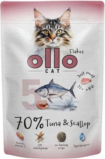 Ollo No.5 Nasses Katzenfutter für Katzen mit Thunfisch ohne Getreide 85g