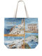 Stoff Strandtasche Weiß