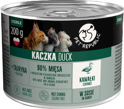 Pet Republic Υγρή Τροφή 10x200gr