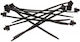 Kabelklemme 6x170mm Schwarz Daewoo Opel 10Stück 1288888