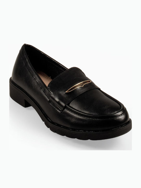 Women's Loafers In Black Colour
