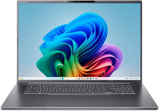 Acer A18 18" IPS FHD+ 165Hz (Nucleu 7-355/16GB/512GB SSD/Windows 11 Home) Gri Oțel (Tastatură Engleză SUA)
