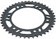 Pinion Spate Motocicletă Din Aluminiu Anodizat Gun Metal