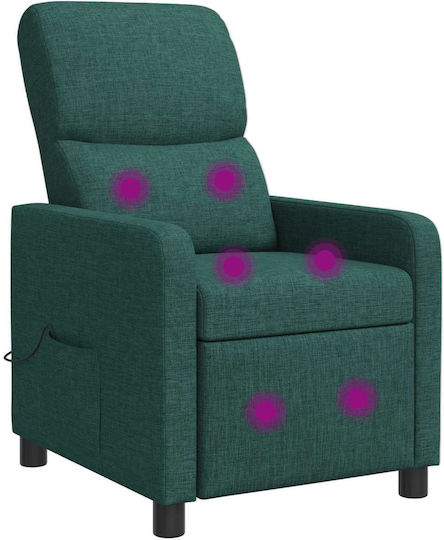 Relax Sessel Dunkelgrünes Stoff 66x95x100cm