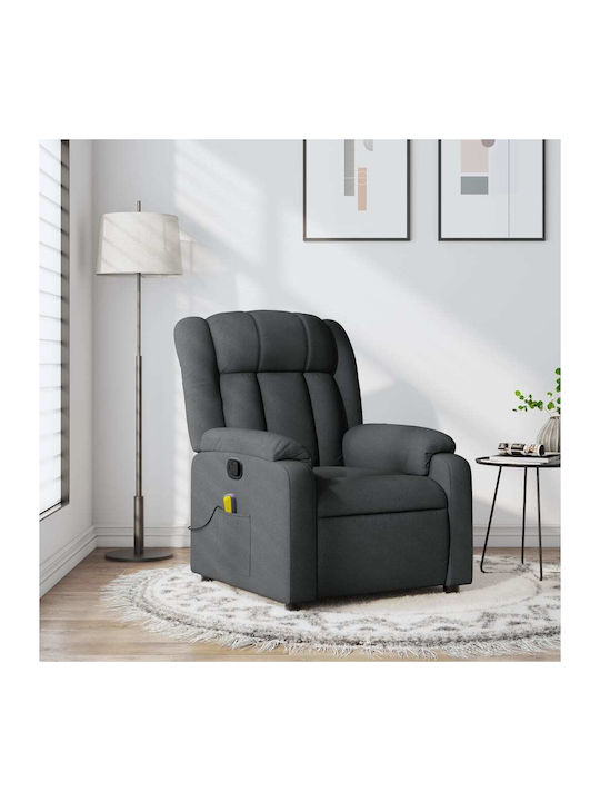 Scaun De Relaxare Relax Masaj Cu Puf Gri Închis...
