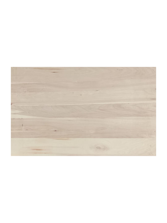 Kazantzidis Rectangular Office Desk Surface Made of Solid Wood Dark-Colored 94x67cm UAELMHLP20X670X940