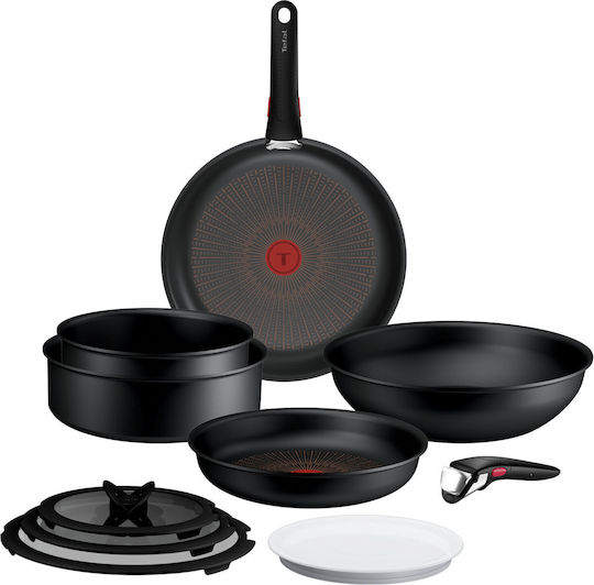 Tefal Ingenio Excellence Fusion Σετ Μαγειρικά Σκεύη 11 τεμαχιών