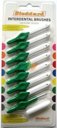 Stoddard Интердентални четки 0.8mm Зелени 8бр