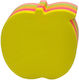 Memo Pads Sticky Notes 7 Pieces Apple 5 Colours 200 Sheets