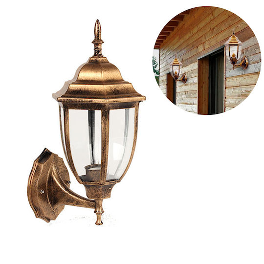 Universo Illuminazione Стенен Външен Lattern E27 IP55 36.5x19см