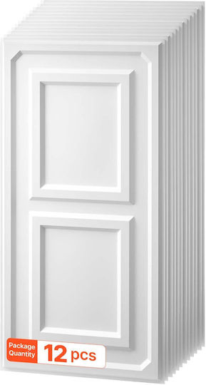 Vevor Φελιζόλ Λευκό 121.5x60.5εκ. Σετ 12τμχ