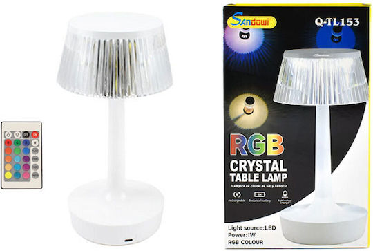 Decorative Lamp LED RGBW 23x12cm