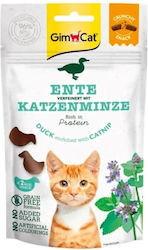 Gimcat Crunchy Snacks Duck Catnip – Cat Treat – 50g