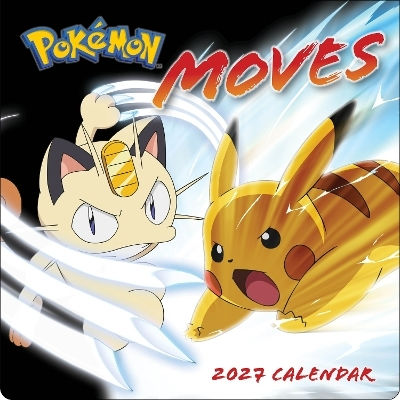 Pokémon Moves 2027 Wall Calendar Abrams Calendars