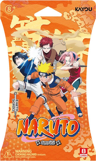Naruto Tcg Smriti Колекционерски карти Earth Scroll Gold Блистер Пакет