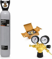 Kit de sudură CO2 Kraft&dele cilindru de 8 l + regulator argon CO2 Top18301822