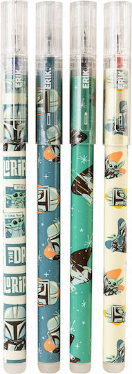Grupo Erik Star Wars The Mandalorian Στυλό Ballpoint 4τμχ