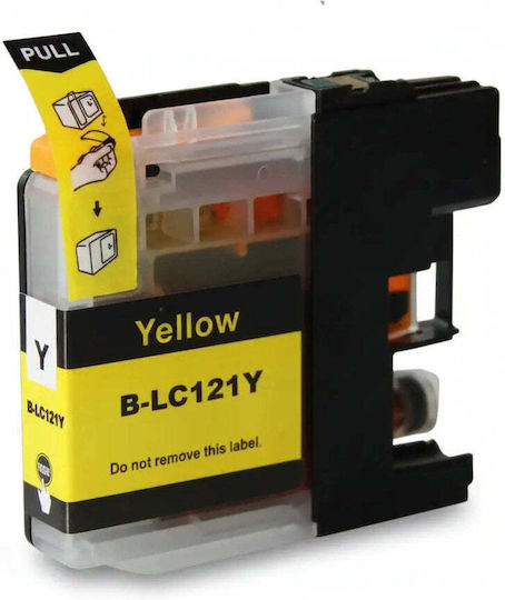 Cernel Compatibil Pentru Imprimantă InkJet Brother Lc-121y Galben 1 Bucată