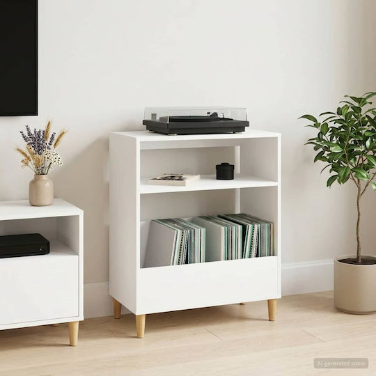 vidaXL Έπιπλο Hi-Fi Λευκό 39.5x71x83cm