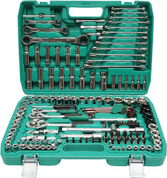 Breckner Breckner Ratschen- und Steckschlüssel-Set 1/4" & 3/8" & 1/2" 151 Stück Breckner Breckner Ratschen- und Steckschlüssel-Set 1/4" & 3/8" & 1/2" 151 Stück