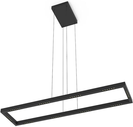 Luma Ρυθμιζόμενο Κρεμαστό Φωτιστικό Μαύρο LED με Θερμό Λευκό Φως 120εκ.