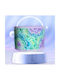 Dimensions Blue Pendant Ceiling Light with E27 Socket 35x20cm