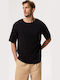 INTERTE T-shirt Μαύρο