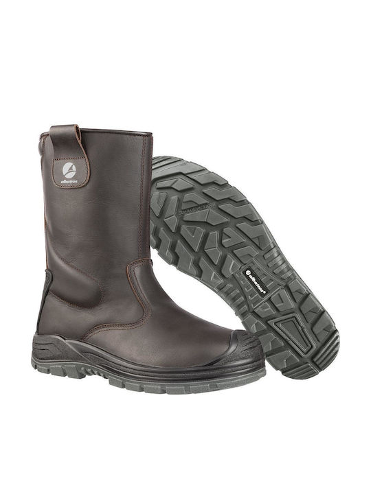 Albatros Safety Boots Brown S3 with Certification CI FO SR