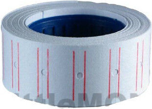 Motex Selbstklebende Etikettenrollen 22x12mm 25 Stück