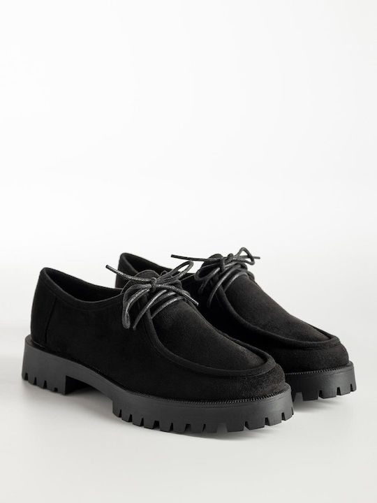 Damen Mokassins in Schwarz Farbe