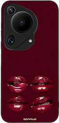 Sonique Diva Series Huawei Pura 70 Ultra Red Lips Case