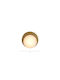 Luma Modern Wandleuchte mit Integrierte LED und Warmes Weiß Licht Gold