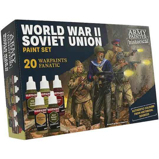 Set De Vopsele Istorice Războiul Mondial Al Doilea Uniunea Sovietică Army Painter