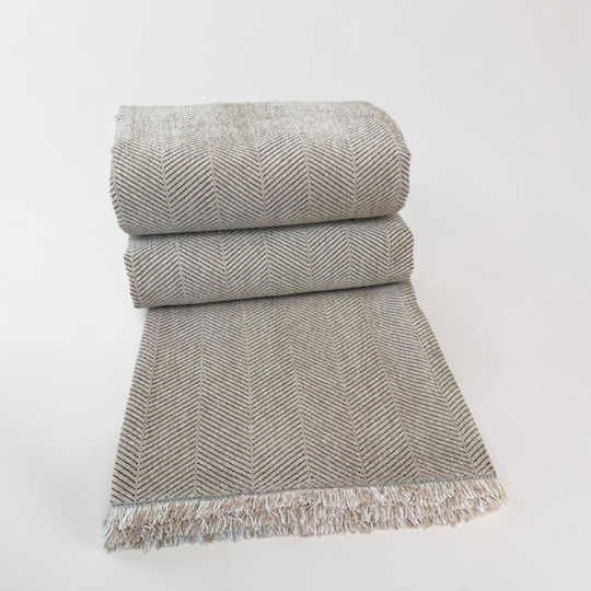 Linea Home Cod Cuvertură Pentru Canapea De Fotoliu Chenille 180x160cm Crem