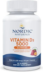 Nordic Naturals Vitamina D3 5000 UI 5 mg Passion Fruit 2 g 60 Gummies