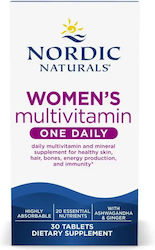 Nordic Naturals Multivitamine 800 UI 108 mg Ginger 60 comprimate