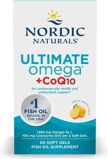 Nordic Naturals 1280 mg 60 capsule 2 g