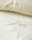 Lina Baby Set Christening Oilcloths Ecru 5 Pieces