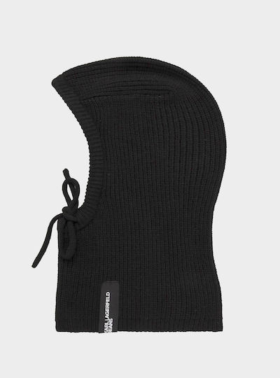 Beanie Γυναικείος Σκούφος Πλεκτός σε Μαύρο χρώμα