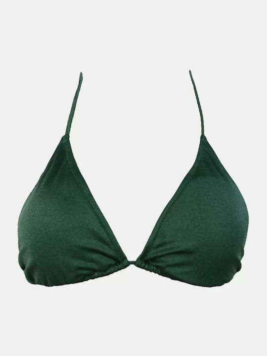 Μαγιό Τρίγωνο Basic Μέγεθος 2xl Πράσινο Evergreen