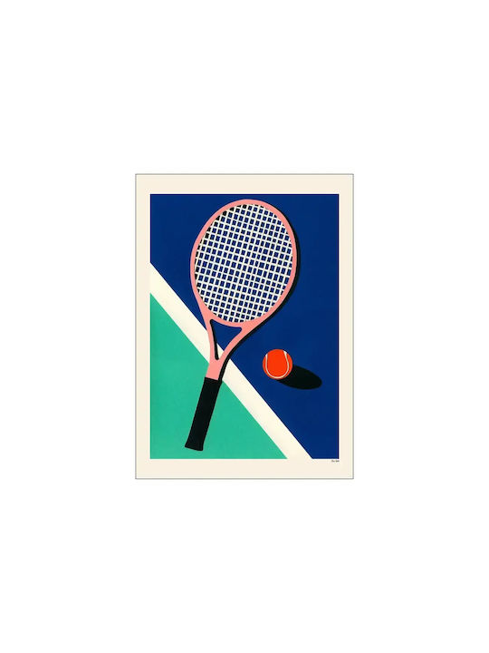 Poster 70x100 Pstr Studio Rosi Feist Tennis Club Poster & Frame