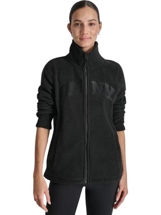 Damen Sweatshirt Jacke Schwarz