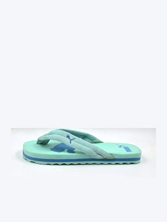 PUMA Детски Джапанки Зелени Vsk120640