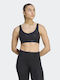 Essentials Women's Black Sports Bra