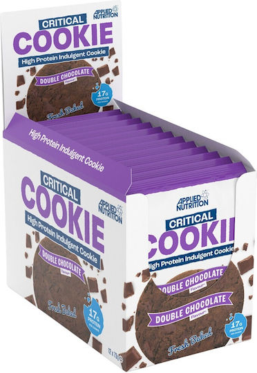 Applied Nutrition Kekse Protein Critical Cookie Box Mit Chips 12Stücke 73g