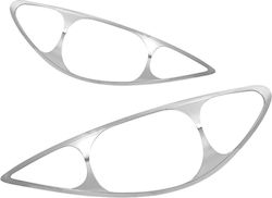 Φαναριων Μασκακια Εμπρος Peugeot 307 03 Silver Φαναριων Μασκακια Εμπρος Peugeot 307 03 Silver