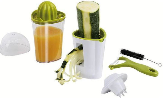 2-in-1 Storcător de Fructe Clasic din Plastic în Culoare Verde